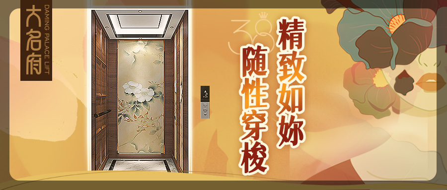 大名府家用電梯｜絢麗多姿精致如妳，即刻啟程隨性穿梭！